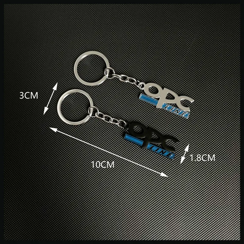 3D Metal Car Styling Fashion Keychain Key Chain Key Ring For OPC Line Astra H G J Corsa B C D Insignia Antara Meriva Zafira