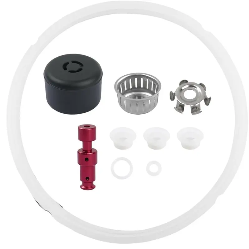 A99T For Instantpot Pro 80 8QT& Duo Evo Plus 8Qt Replacement Parts- Steam Release Handle, Sealing Ring, Float Valve(10PCS)