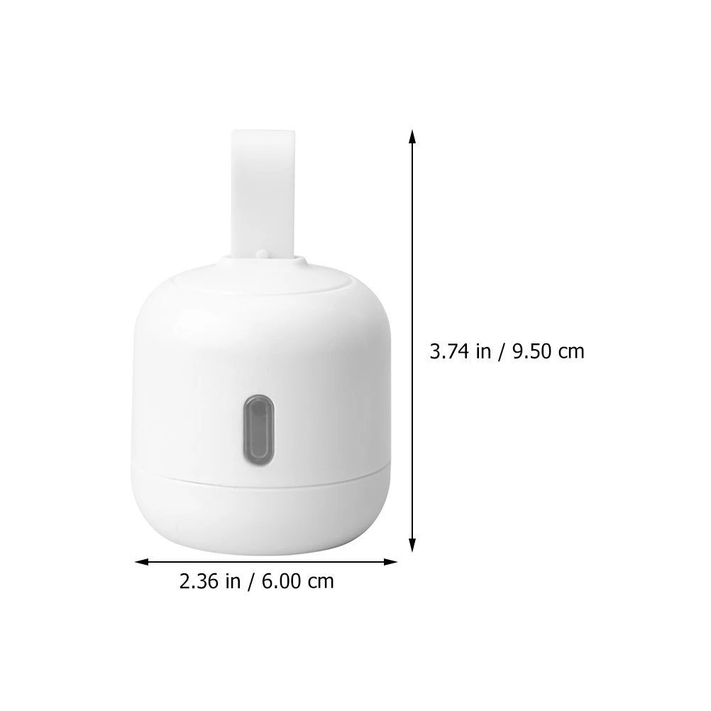 

1Pcs Hanging Ball Box White Portable ABS Silicone Sachet Storage Case Large Capacity Wardrobe Organizer