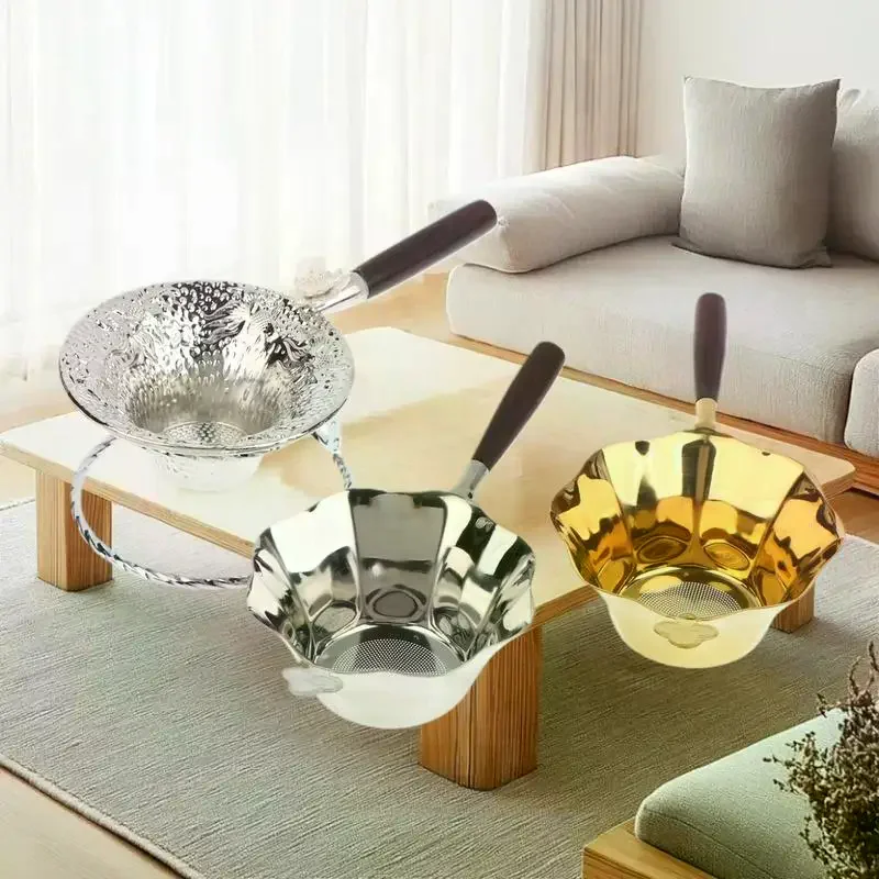 المطرقة منقوشة الأسماك مصفاة شاي الشاي الملحقات المعدنية الشاي تصفية شبكة سبيكة فاصل اكسسوارات المطبخ #4