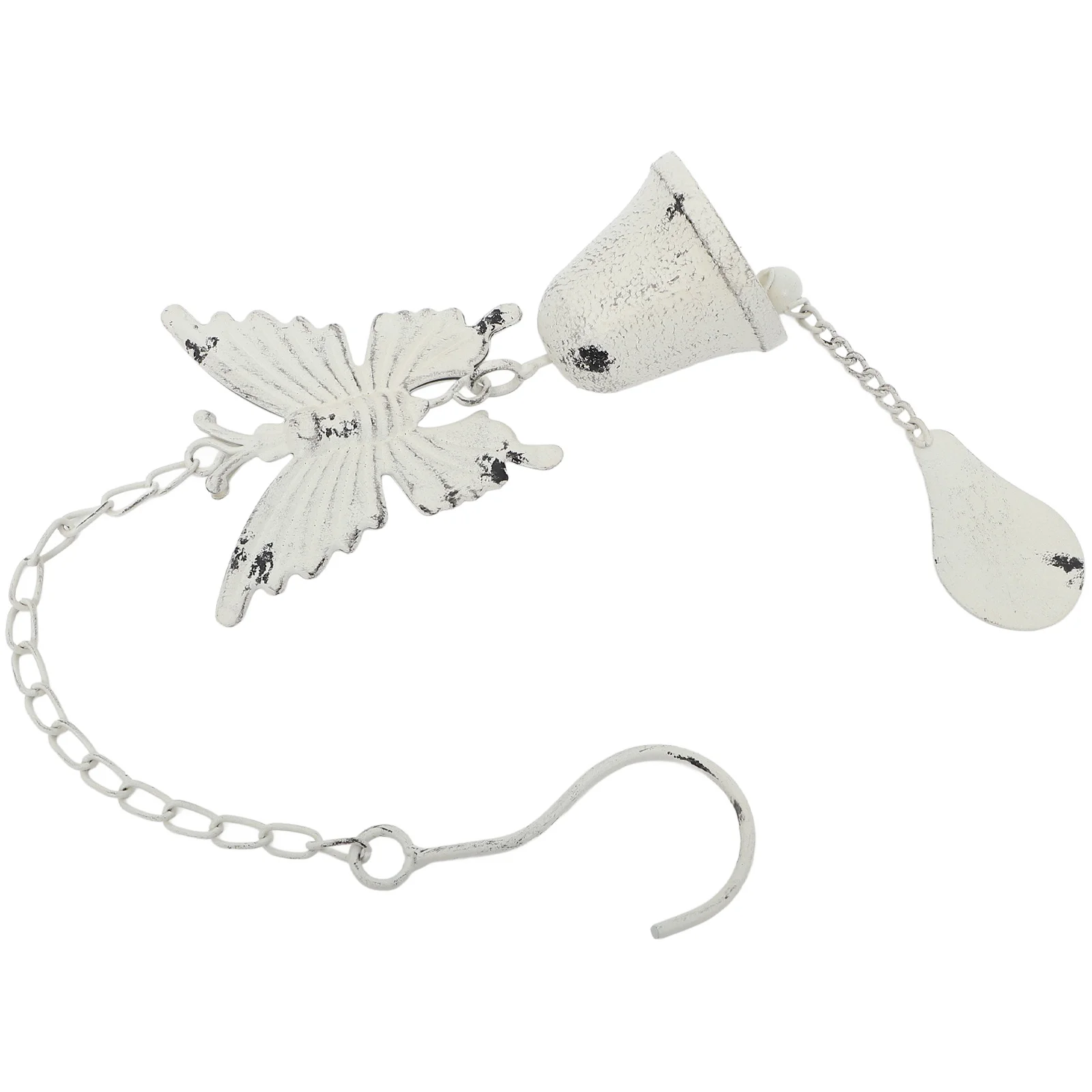 

Vintage Iron Butterfly Wind Chimes Hanging Bells Outdoor Garden Patio Porch Blue Classic Decoration Wind Chimes for Outside