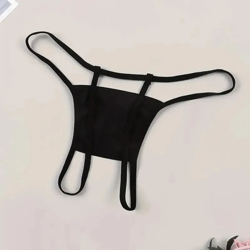 Offener Typ Damenhöschen, Schrittöffnung, transparente G-Strings, Tangas, sexy Dessous, Briefdruck, feste Unterwäsche für Spitze