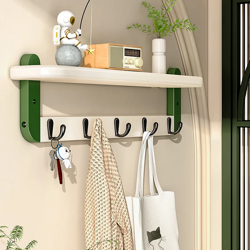 Nordic Shelf Clothes Rack Hangers Wall Modern Bedroom Entryway Racks Modern Save Space Wieszak Do Przedpokoju Furniture GPF35XP