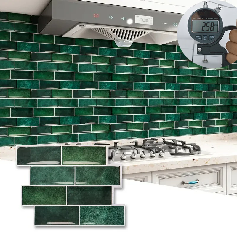 Peel-and-stick wall decals; waterproof wallpaper suitable for living rooms and kitchens; interior wall decoration