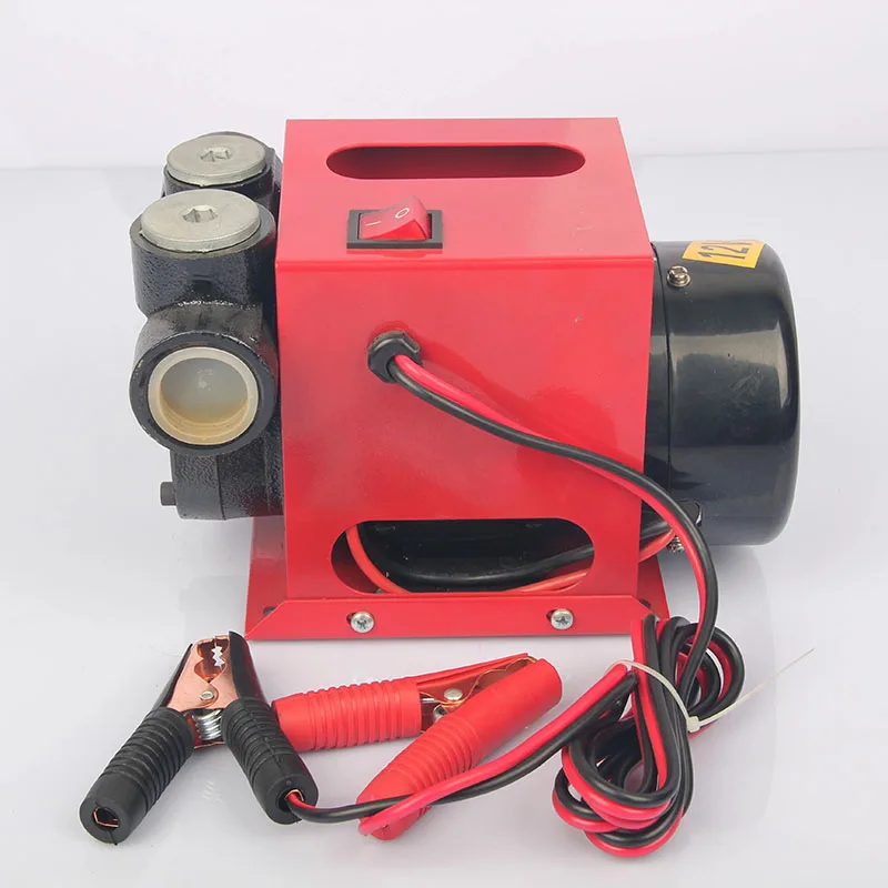 Heavy Duty Portable 70LPM DC12V/24V Large Flow Self Priming Electric Diesel Fuel Transfer Pump with Switch