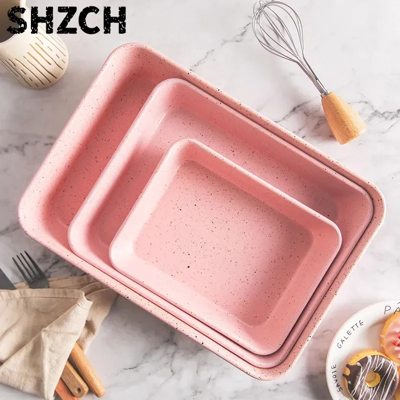 Non-Stick Baking Tray Household Multi-Function Snack Food Tool Pastry Mold Dessert Pan 9 11 13 Inch Kitchenware