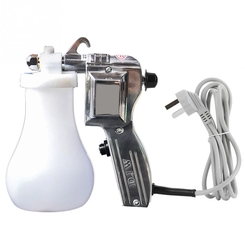 Airbrush Cleaning Gun AC 220V 40W Electric Textile Spot Removing Spray Gun Adjustable Pressure Clothing Dust Cleaner spray gun