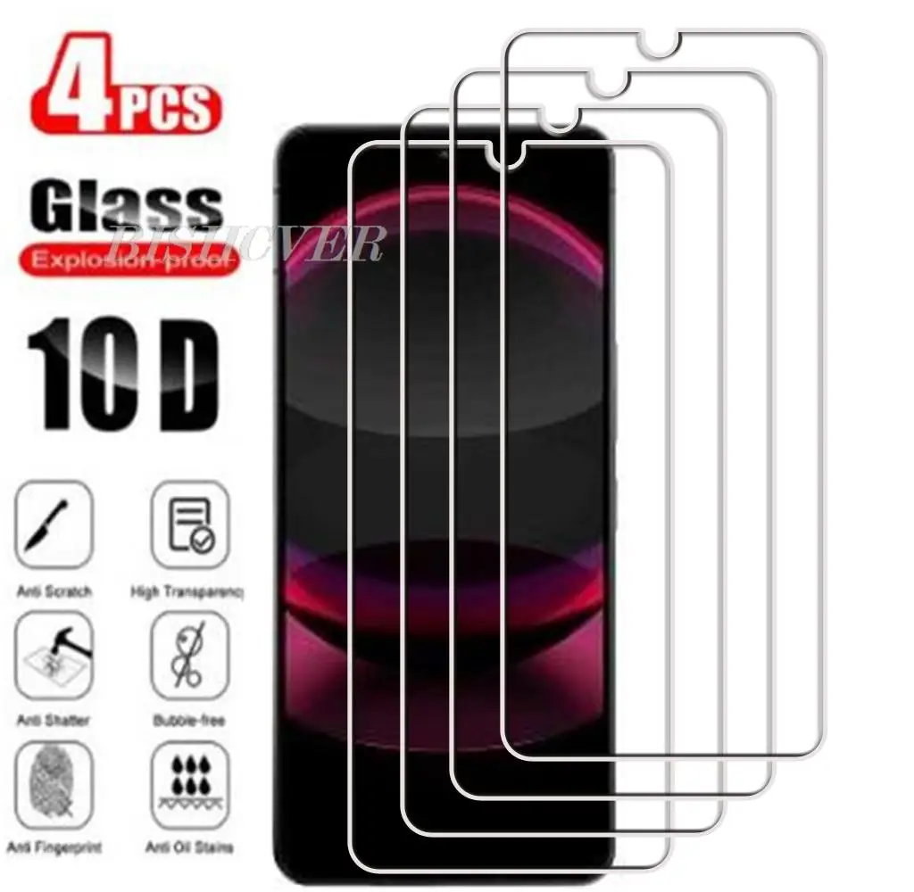 4Pcs Tempered Glass For Sharp Aquos R8 Pro SH-51D 6.6