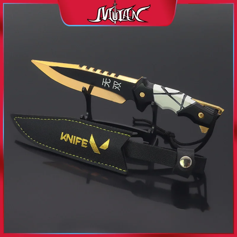 

Valorant Weapon Game Reaver No Man's Land Pocket Knife Alloy18cm Katana Metal Samurai Sword Royal Steel Katana Toys for Boy Gift