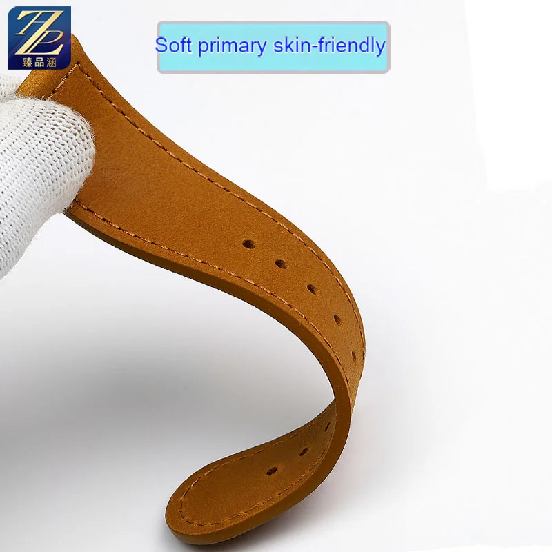 男性用レザーウォッチストラップ,カカシオマウンテンバイク用改造腕時計,PRG-600,650y,PRW-6600Y,ybシリーズ,24mm