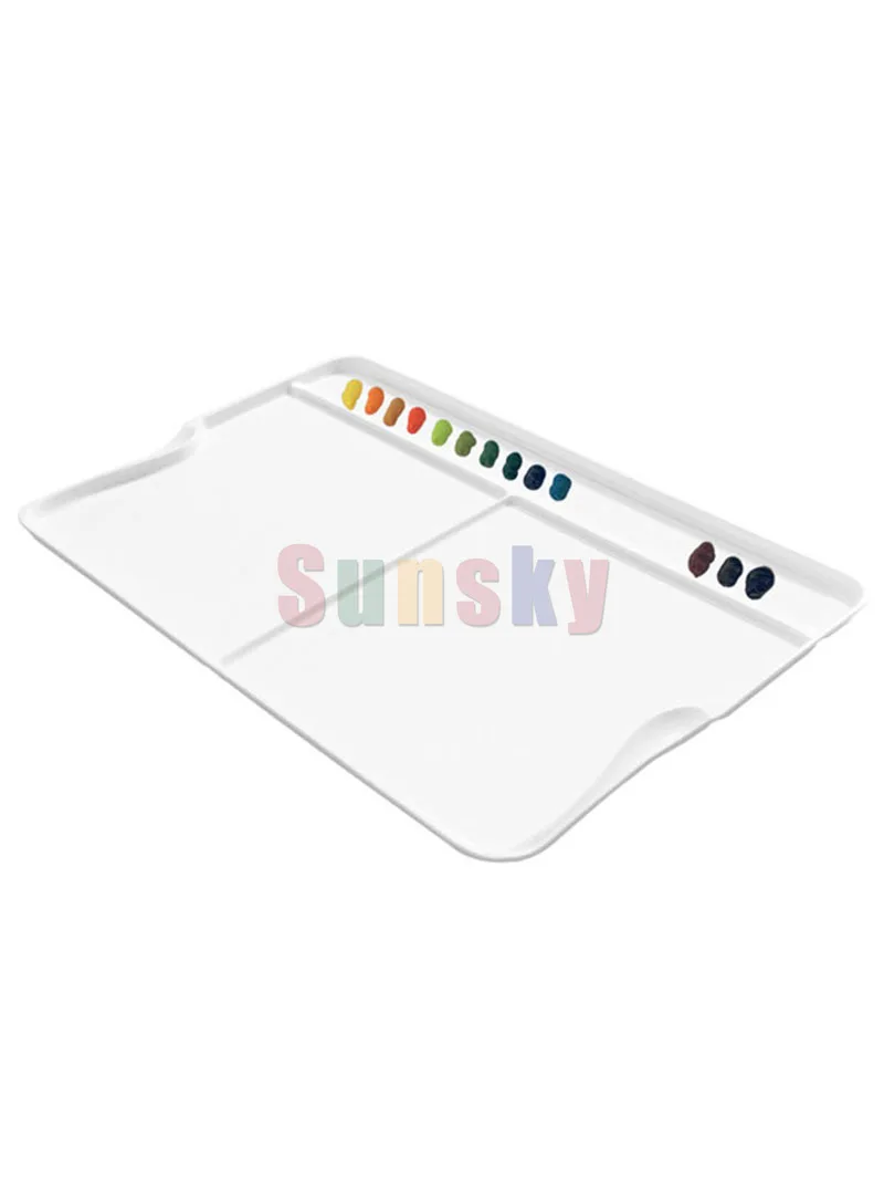 Mijello Airtight Leak Proof Fusion Watercolor Palette, 18/33/55/24/40 Wells. Silicone Packing To Help Prevent Curing of Paints