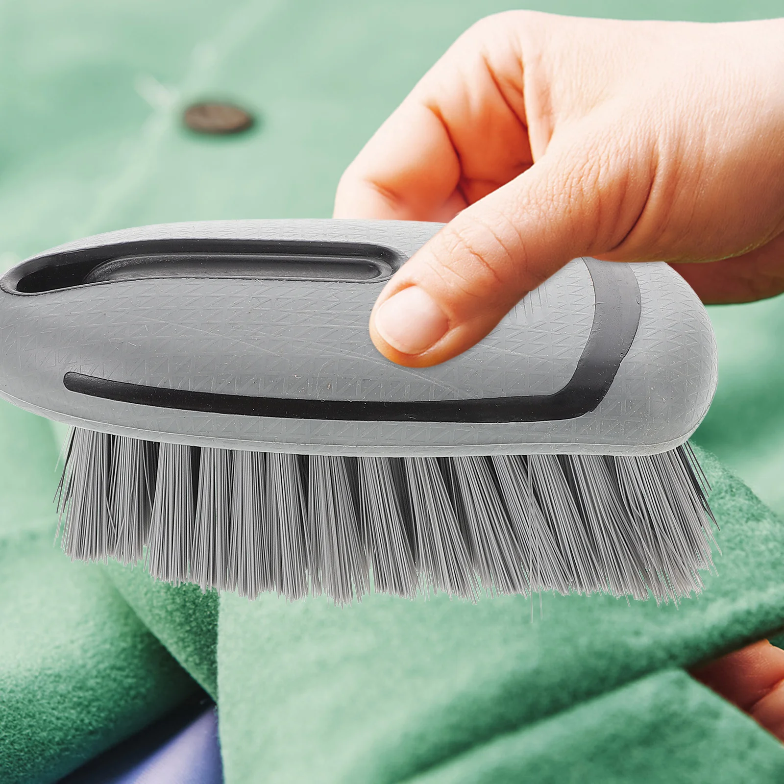 

Car Upholstery Cleaning Brush Ergonomic Scrubbing Brush for Carpet Upholstery Car Detail Dust Cleaning Tool Carpet Cleaner Tool