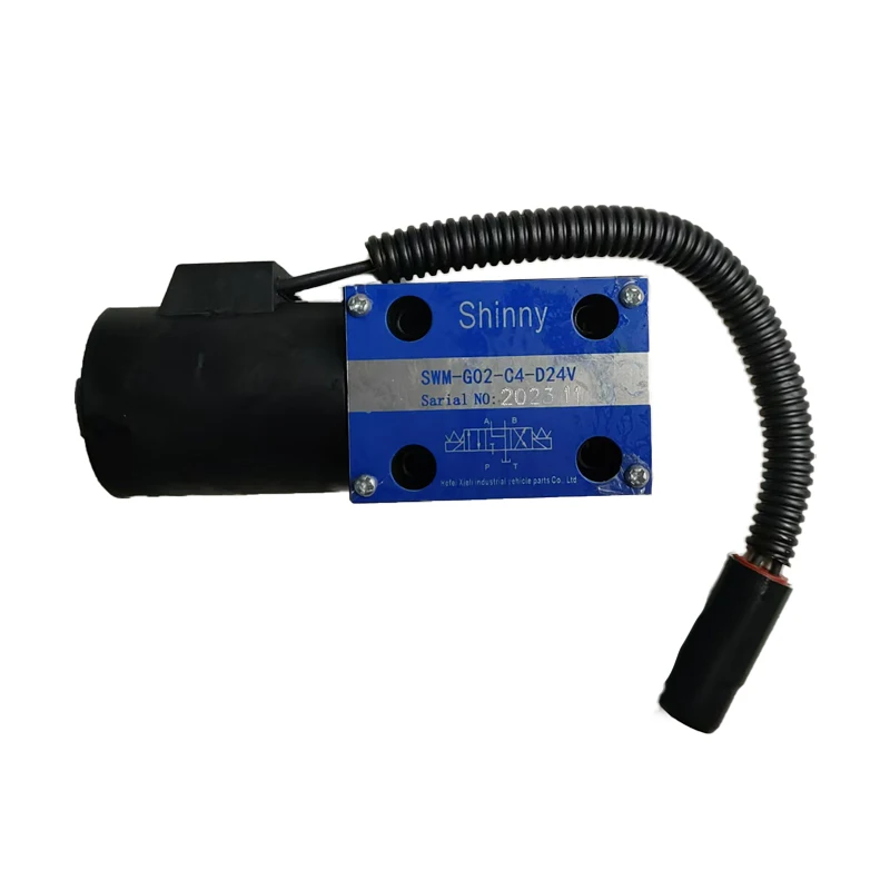 

24 V Waterproof 4 Wire Part Number SWM-G02-C4-D24 Forklift Accessories Forklift Solenoid Valve for TCM