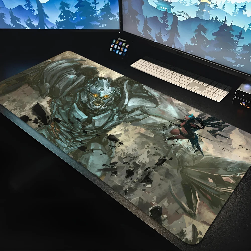 

1pc hot cool Anime Transformers Non-slip Mouse Pad Suitable For Office Computers Laptops E-sports Game Desk Mats XXL Keyboard