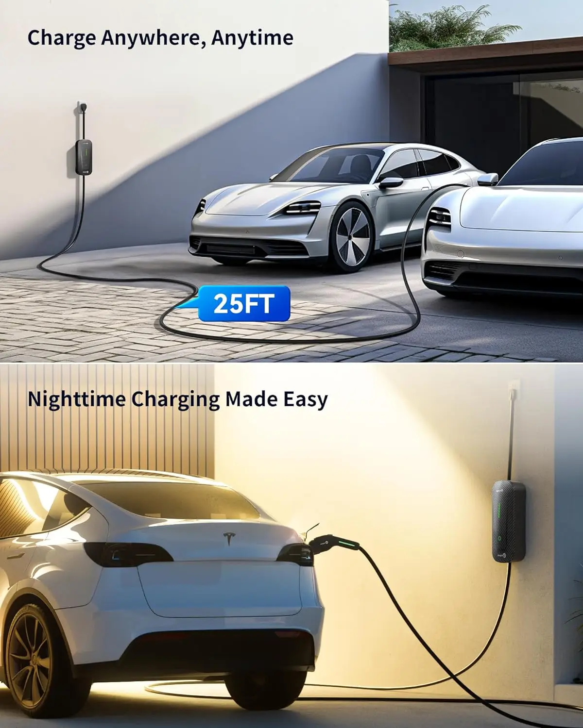 ccs1 ac electric vehicle charger 110V AC 240V AC American standard for home and outdoor