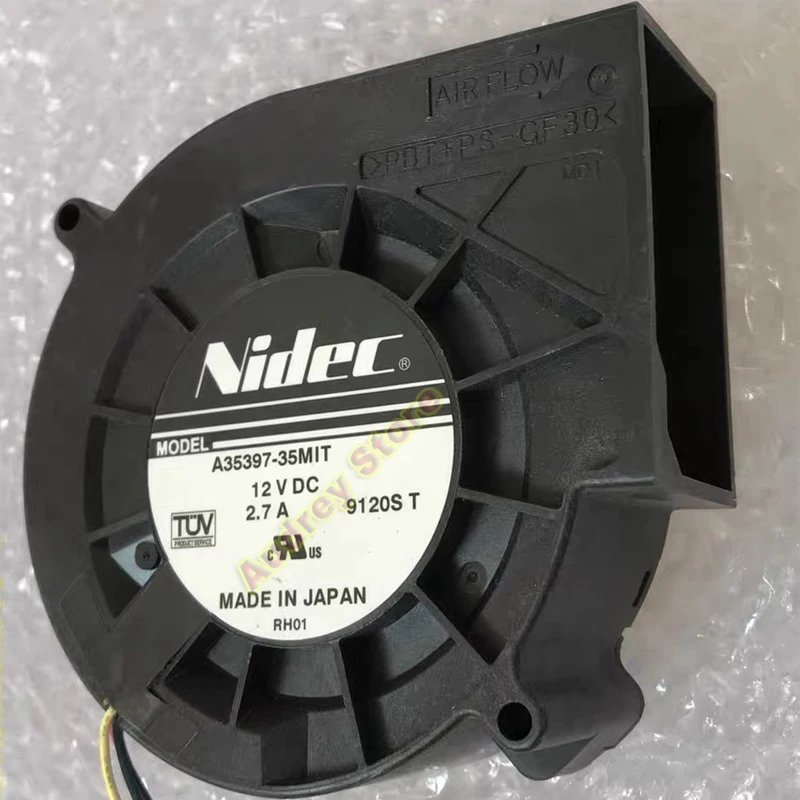 

NIDEC A35397-35MIT 9733 12V 2.7A Turbine air blower