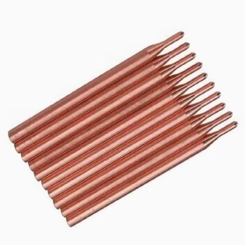 18650 Spot Welder Small Lithium Battery Point Spot Welding Electrodes Aluminum Oxide Copper Spot-welding Needle Electrode Tip