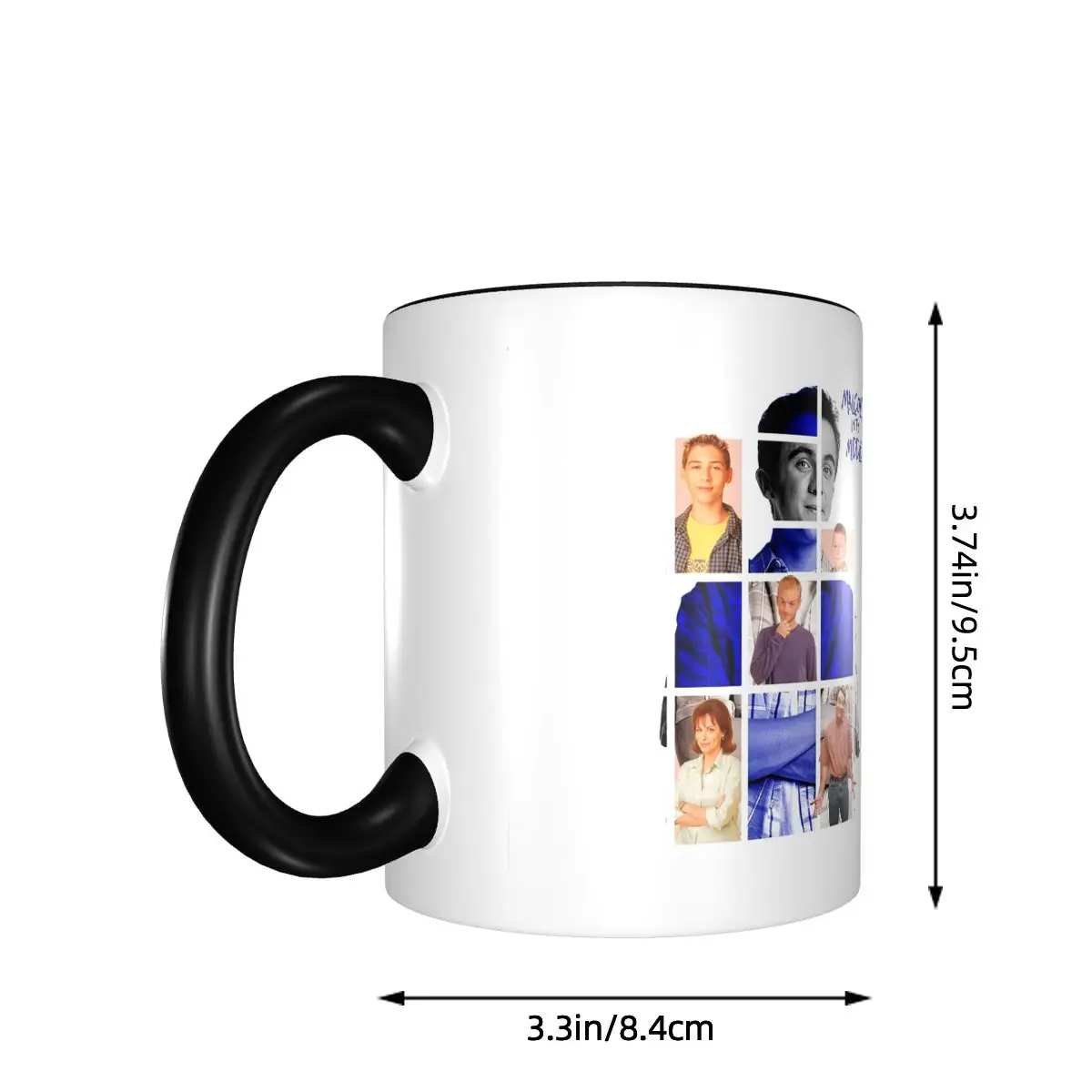 Malcolm In The Middle Mug Funny Ceramic Coffee Cups Tea Mugs Milk Cup Drinkware Gifts for Woman Man