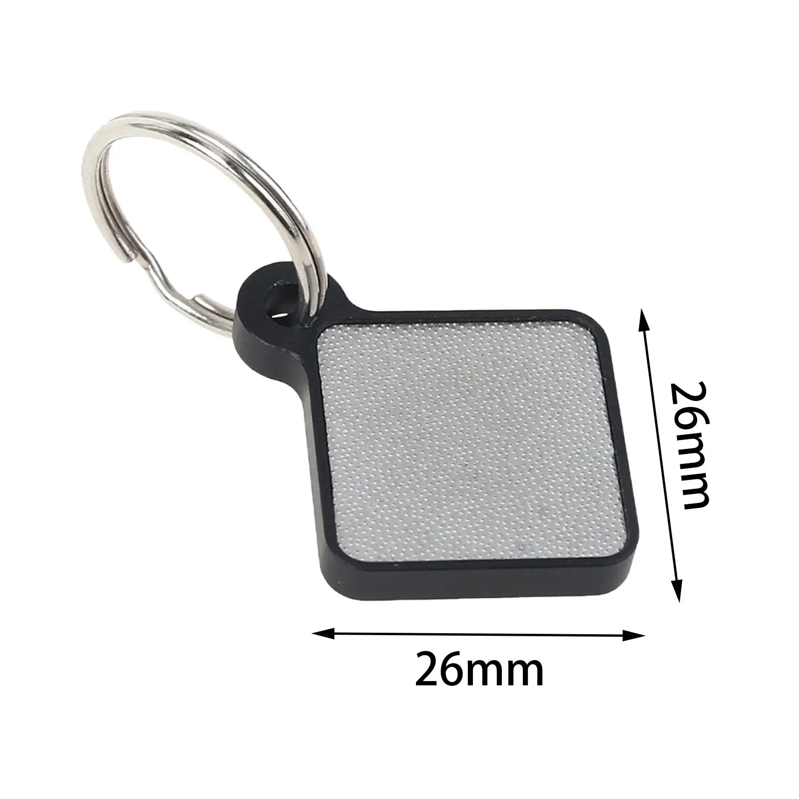 Aluminum Cue Tip Burnisher File Tool for Billiard Pool Stick Shaper Scuffer with Keychain Buckle Snooker Repair Accessory