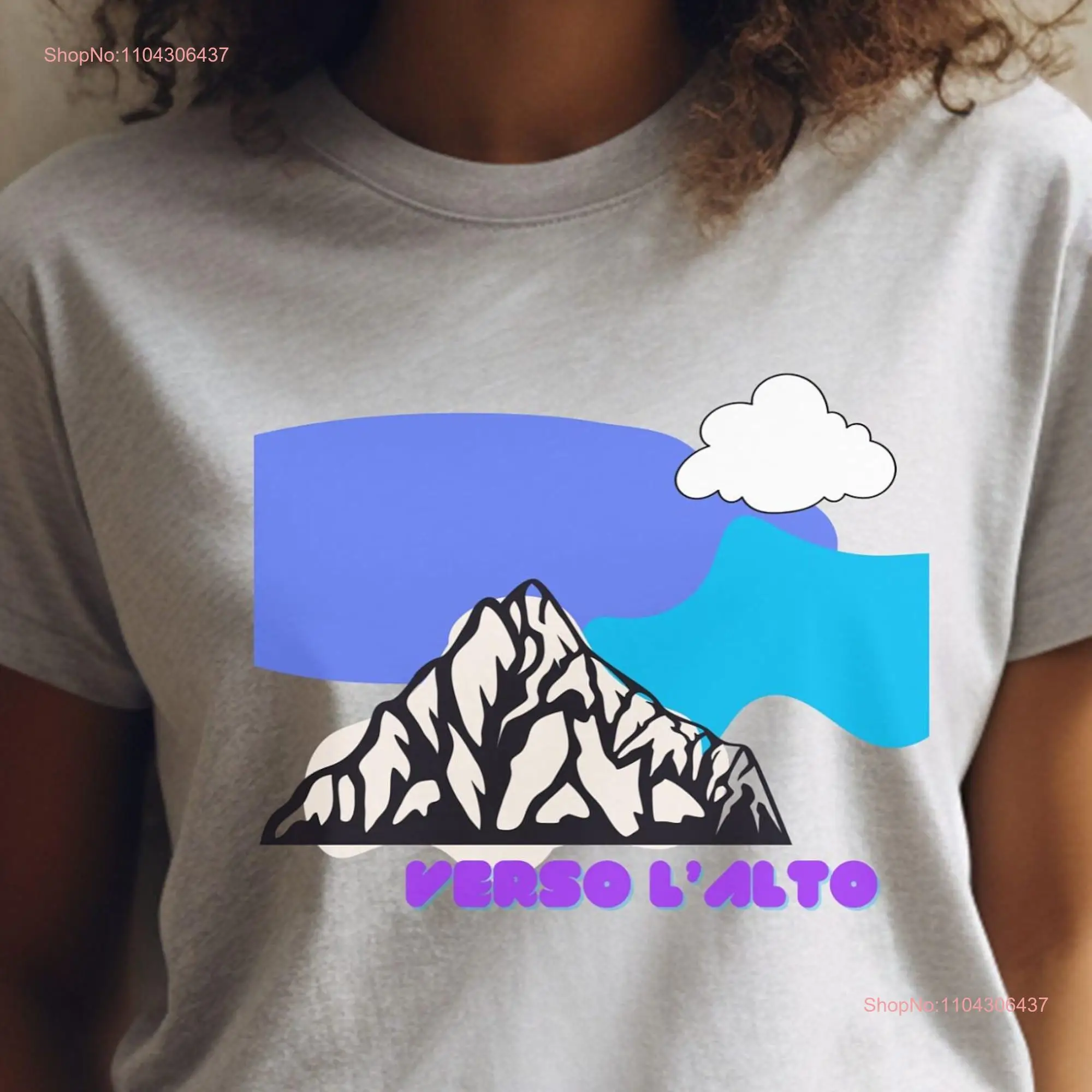 Verso l'Alto Blessed Pier Giorgio Frassati Camiseta manga larga o corta