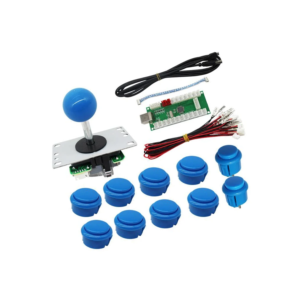 Game Board Controller Joystick Kit Gamepad Stick Gaming Console Repairing Maintenance Replacement Part Assembled