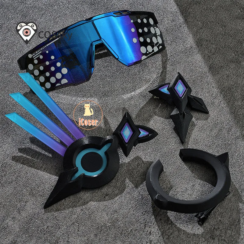 Honkai Star Rail Silver Wolf LV.999 Cosplay Costume Wig New Uniform Jacket Sunglasses Headwear Role Play Halloween Party Women view 3