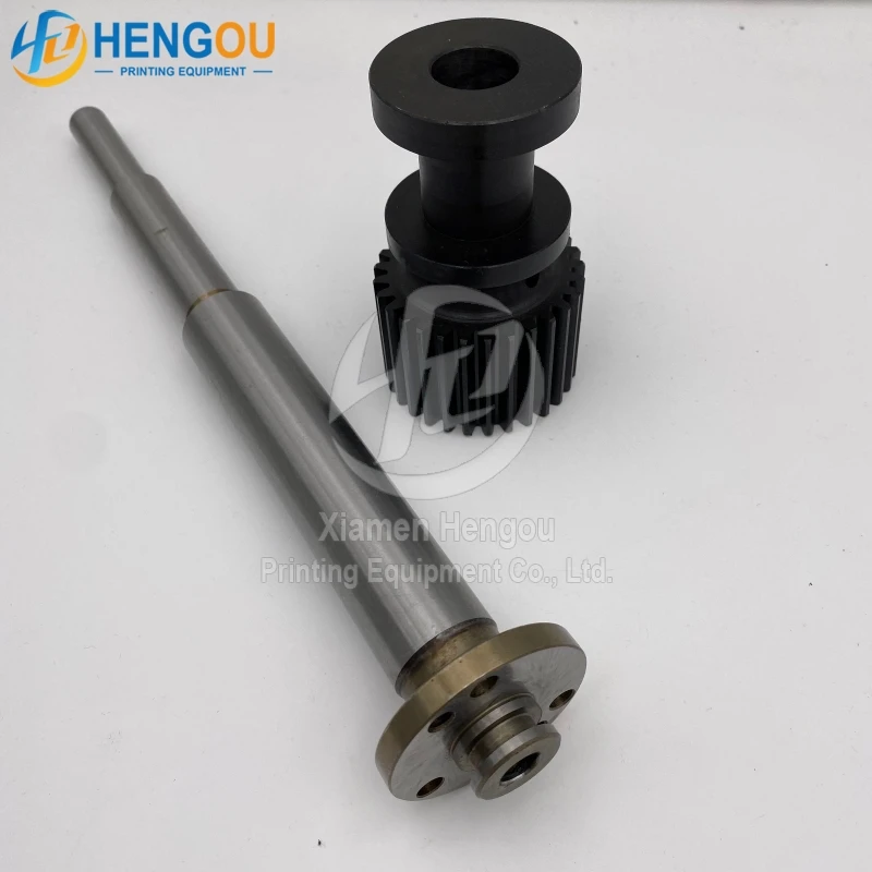 M2.009.020 SM74 PM74 Ink Roller Shaft Cylinder Shaft Journal DS For SX74 ink rollor gear shaft distributor Inking Roller