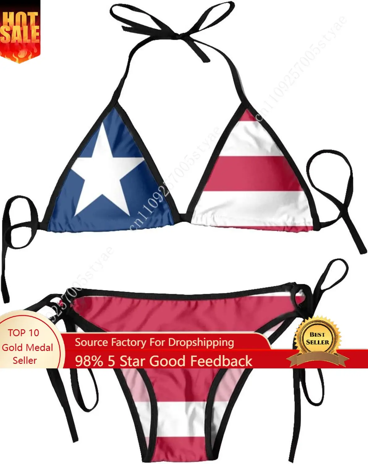 

Купальник с национальным флагом, женский сексуальный комплект бикини, модный купальник