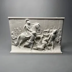 Nordic Retro Roman Relief Ornament Figure Sculpture Art Gypsum Statue Home Decoration Stereoscopic Prints Aesthetic Room Decor