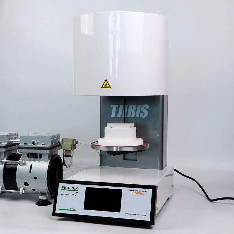 

PHOENIX-7 Touch Screen Dental Vacuum Porcelain Furnace – Lab Equipment for Crown & Bridge Digital Control