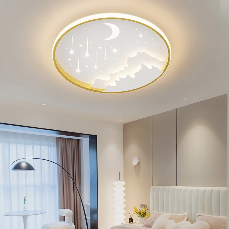 Children Bedroom LED Ceiling Lamp Living Room Kitchen Dining Boy Girl Iron Ceiling Pendent Light Home Decoration Indoor Lighting