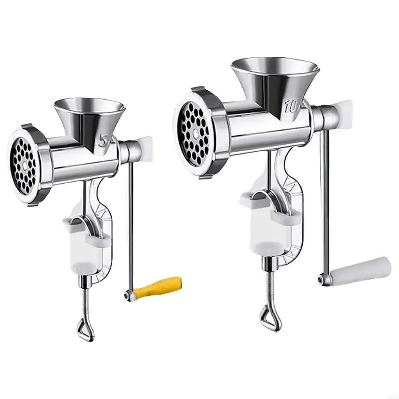 0XXA Functional Hand Grinder Sausage Maker Mincing Machine for Home Cooks