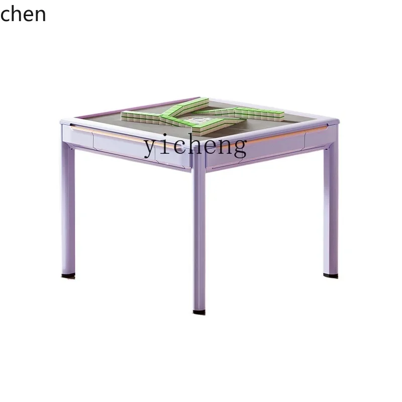 YY- roller coaster mahjong machine, automatic dining table dual-purpose bass electric mahjong machine