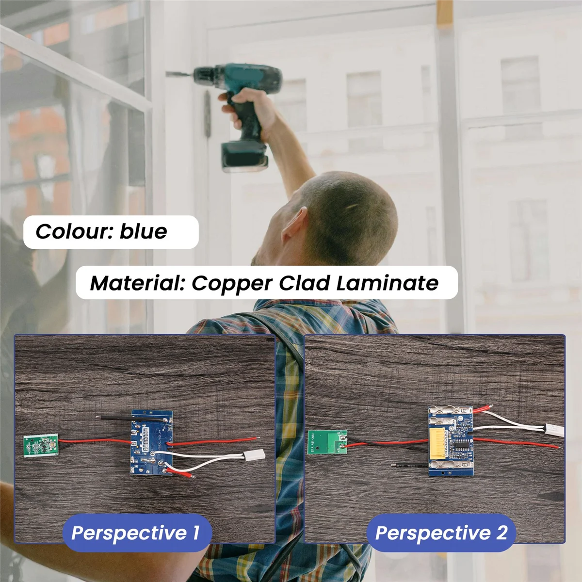 RISEN 5 قطعة بطارية ليثيوم أيون PCB شحن حماية لوحة دوائر كهربائية لماكيتا 18 فولت 1.5Ah 3Ah 6Ah 9Ah BL1415 BL1430 BL1460 BL1490