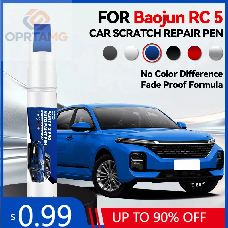 Hot 2026 Car Accessories Tools For Baojun RC 5 1990-2026 Paint Repair Pen Touch Up Scratch Remover DIY Auto Accessories Black W