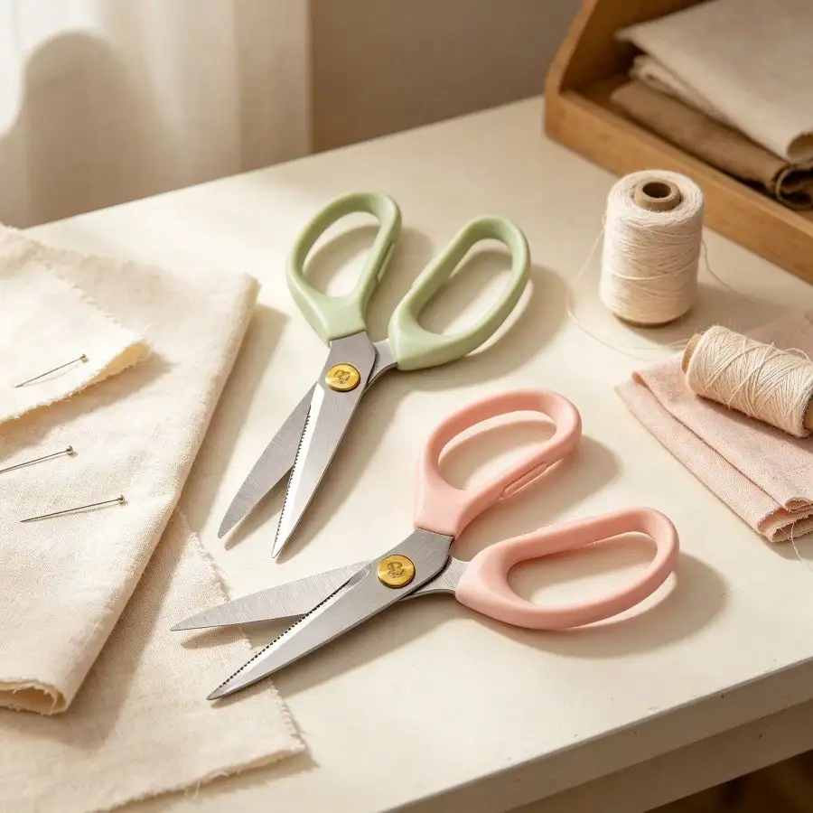 

2 Piece Premium Kitchen Scissors Set, Rose & Sage Green Multi-Purpose Heavy Duty Kitchen Shears, Stylish Sharp Cooking Scissors For Food Prep Household Daily Use