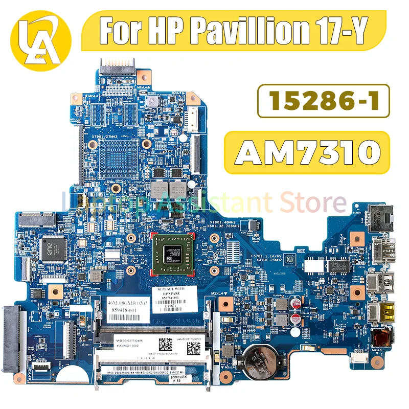 

15286-1 448.08G03.0011 For HP Pavillion 17-Y Laptop Motherboard AM7310 856764-601 DDR3 Notebook Mainboard Tested Work