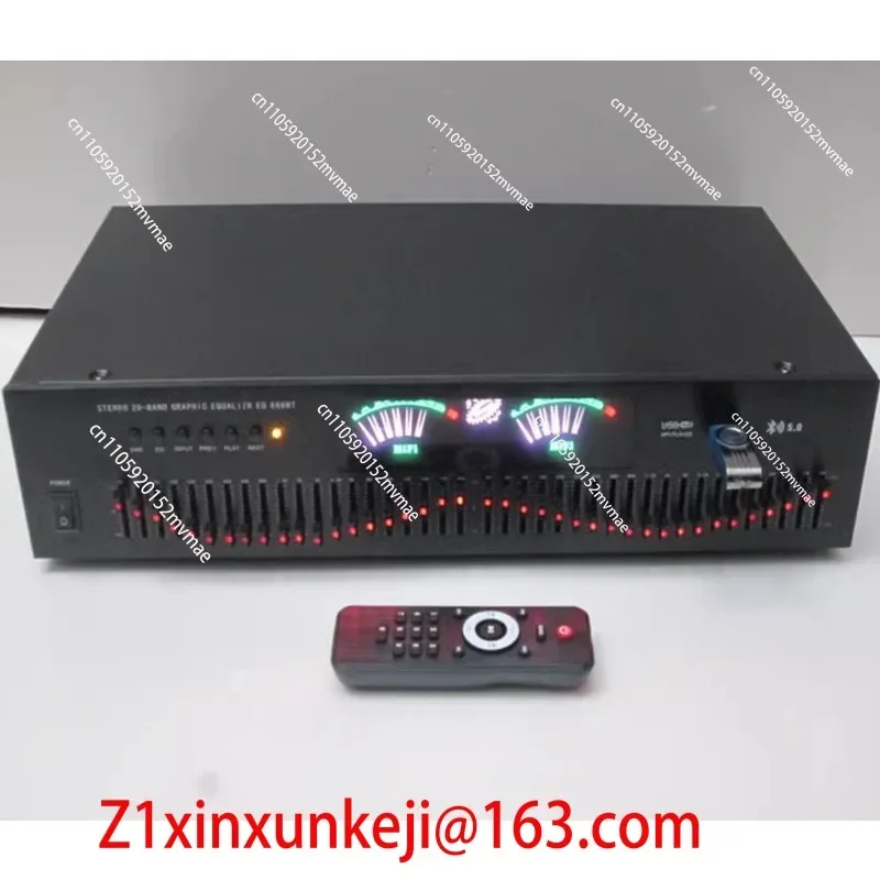 40 Segment 5.0 Lossless Bluetooth Card Stereo High, Medium, Low Frequency Hif Home EQ Equalizer Tuner