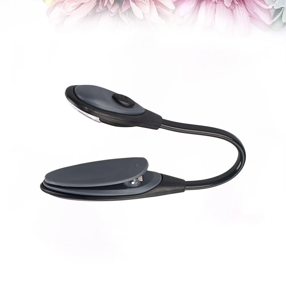 1e03 Mini Clip-on Music Score Stand Light Portable Adjustable LED Book Reading Lamp Flexible Reading Light Read Lamp