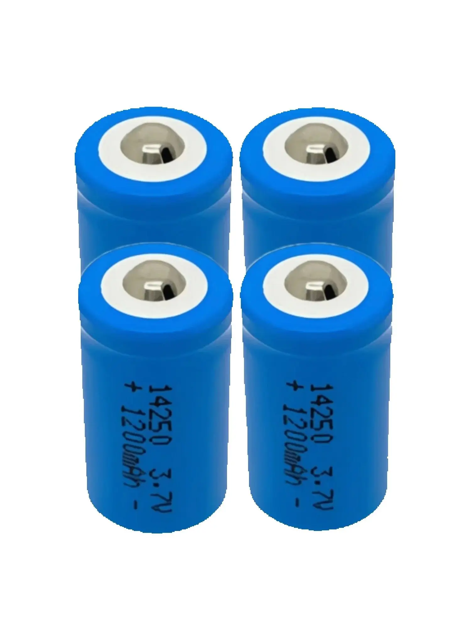 3.7V 14250 rechargeable lithium battery  green external line penlight rechargeable battery