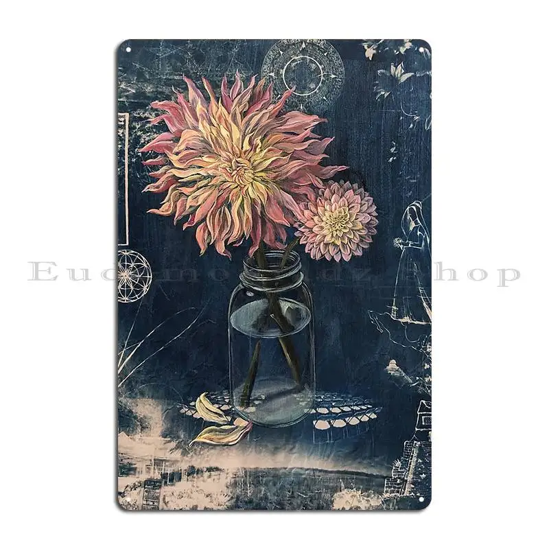 Dahlia Penhill Watermelon And Sugartown Sunrise Metal Plaque Poster Iron Cave Kitchen Wall Cave Tin Sign Poster