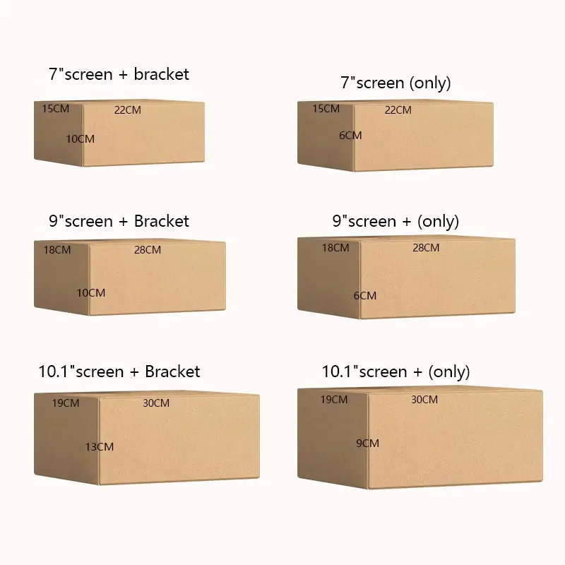 5 Inch Waterproof TFT LCD Monitor with Wifi APP Magnetic Wireless Rear View Camera Multiple Language System for Agriculture