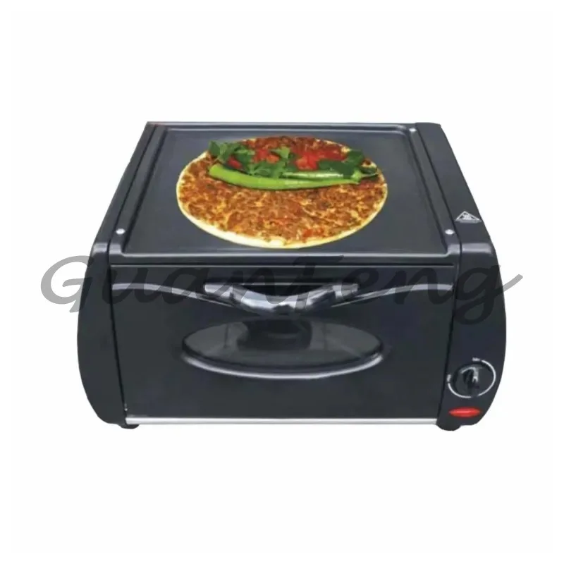 Horno para panqueques Visual multifuncional para hornear, horno eléctrico integrado de gran capacidad para el hogar de 15 litros