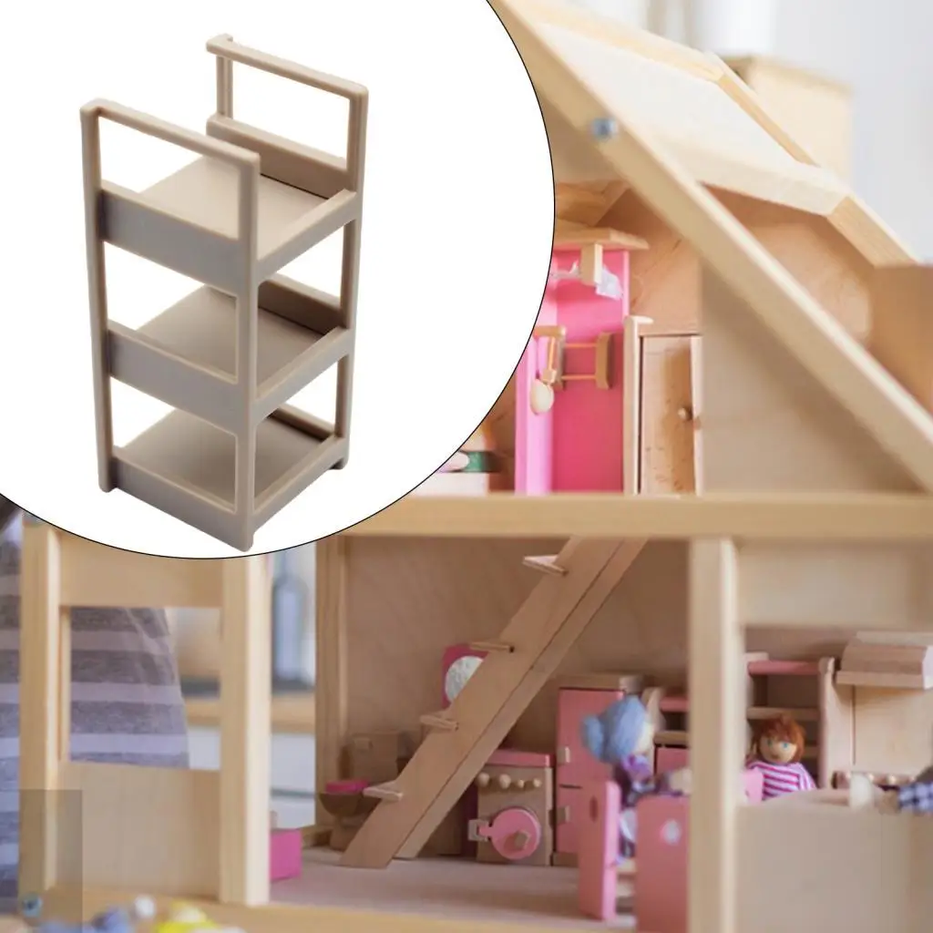 1/12 Schaal Poppenkast Holle Boekenkast, Poppenhuis Miniatuur Meubels, Slaapkamer Kinderen