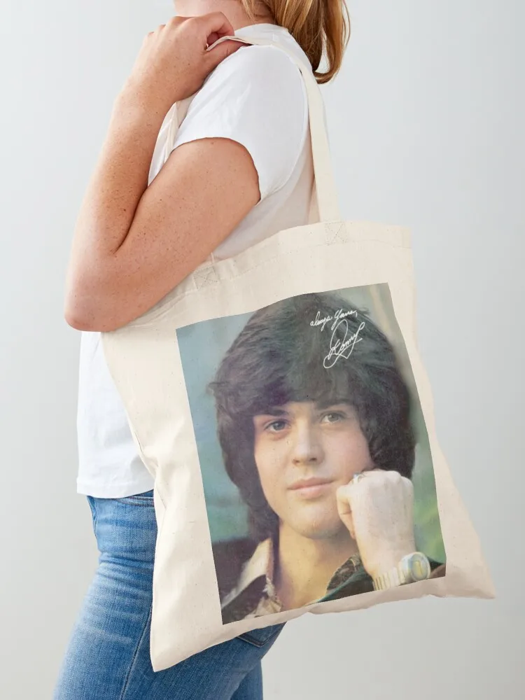 

Always yours, Donny Tote Bag Reusable bags tote bag university large size bags foldable reusable bag
