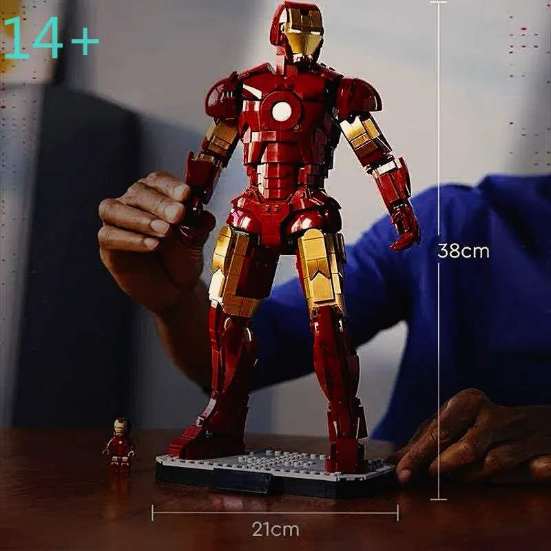 

Новый конструктор Moc lnright Store Mark 3 Mecha: Набор для сборки, модель из кирпичиков, декоративная коллекция, подарок для взрослых и детей, 1297 деталей