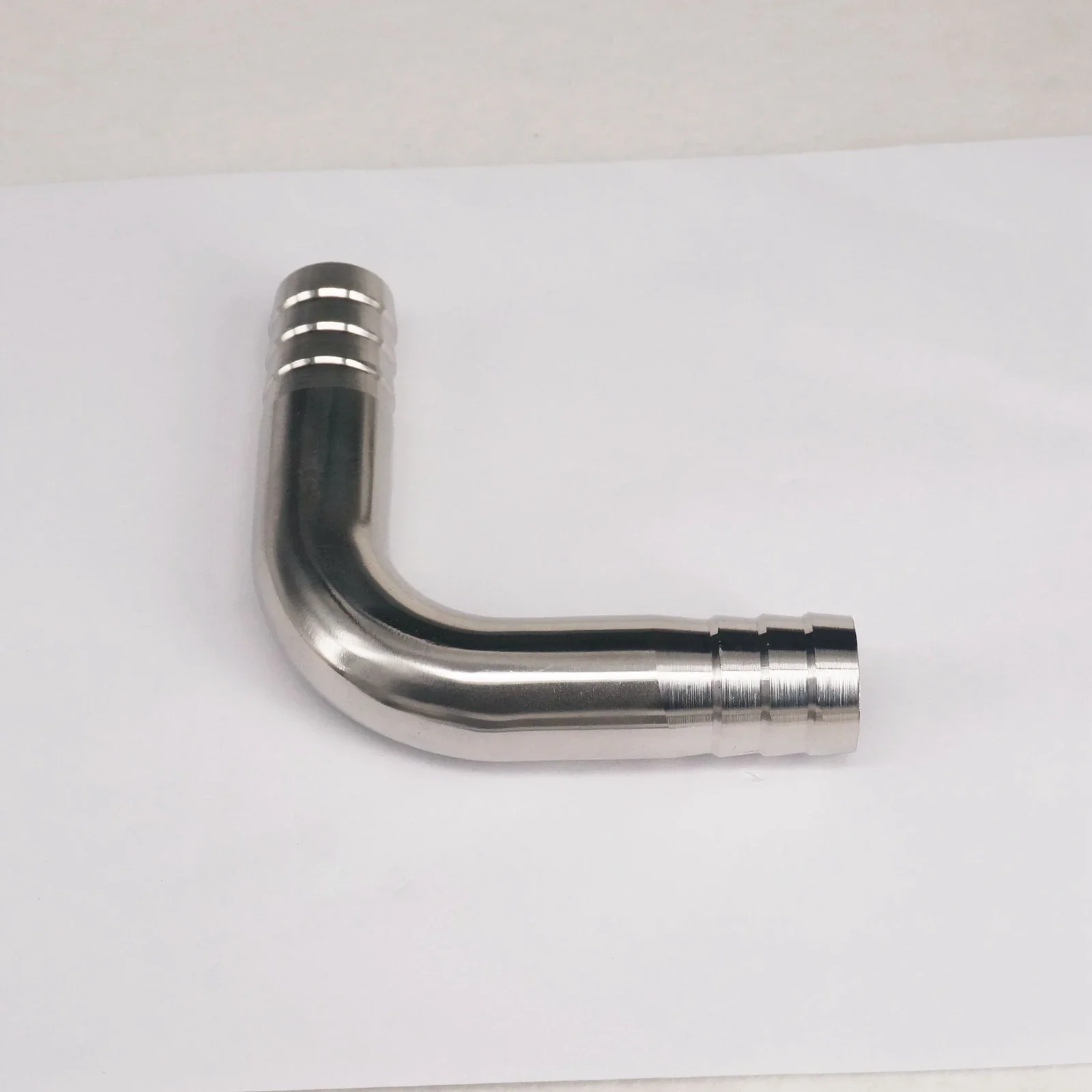 Fit for 25mm I/D Hose Barbed 304 Stainless Steel Sanitary 90 Degree Elbow Pipe Fitting Connnector