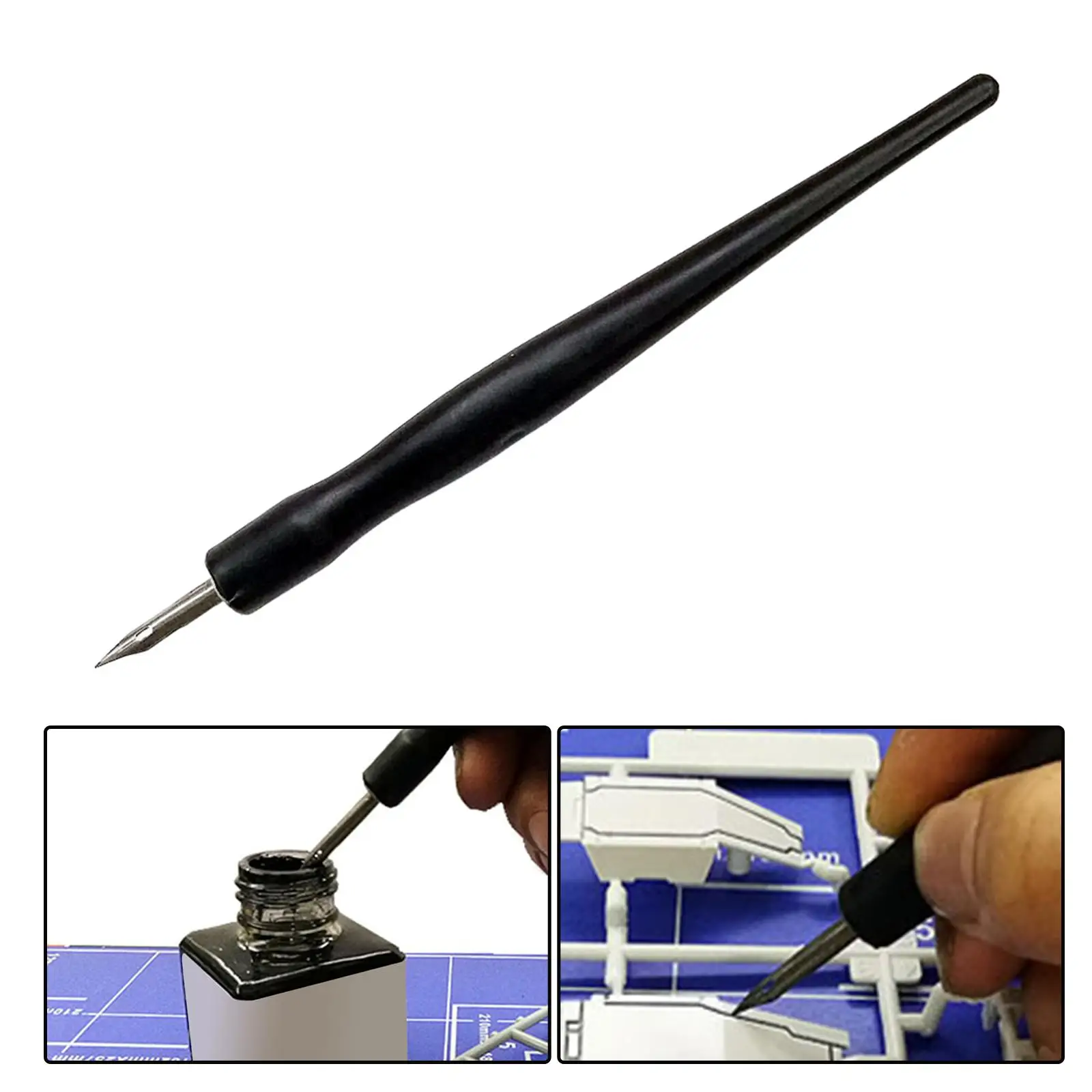 2xModel Panel Accent Pen Avoid Scrubbing Hobby DIY Painting Tool