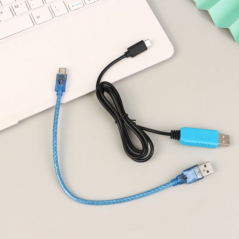 CH340 PL2303 CP2102 FT232 TYPE-C Cable de línea de descarga USB a adaptador de cable serie TTL Compatible