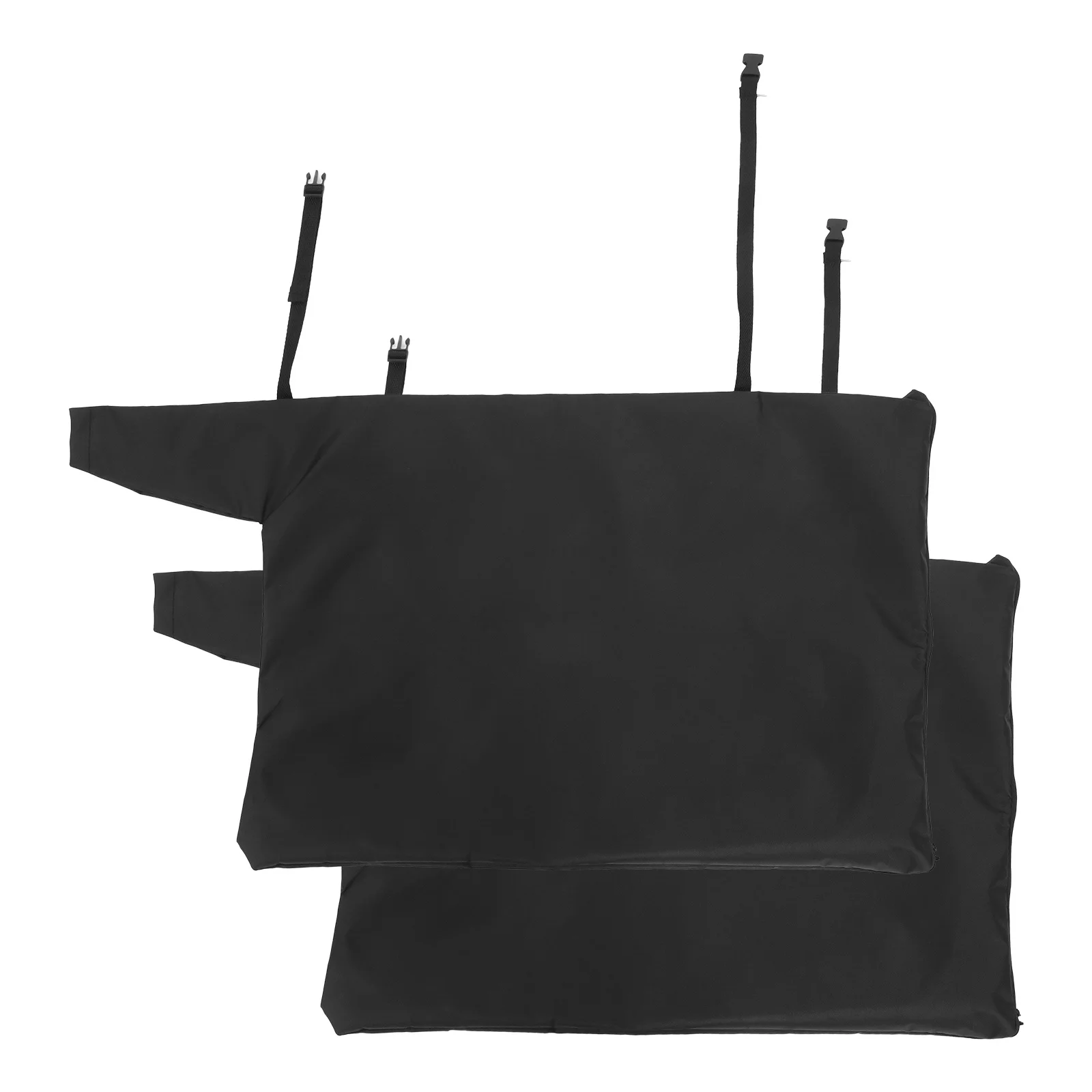 

2pcs Leaf Bag Large Capacity Leaf Collector Bag Reusable Black Outdoor Storage Vacuum Accessories Collection Tool